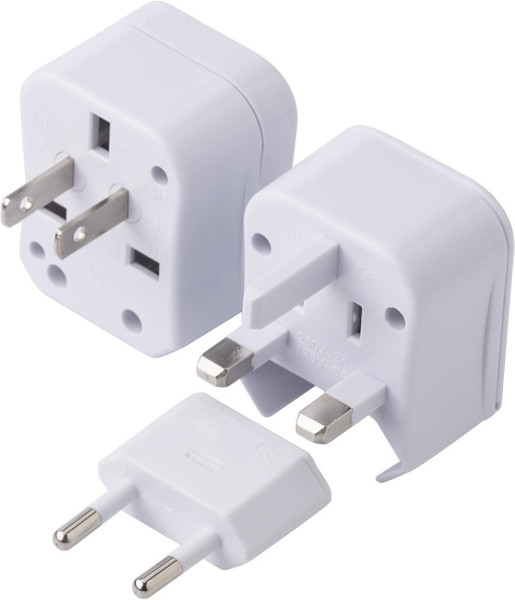 Reiseadapter aus Kunststoff Coby